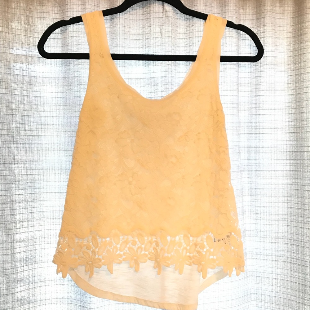 lace tank top